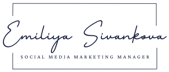 Emiliya Sivankova, Social Media Marketing Manager